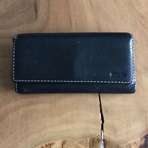 Roots Leather Wallet